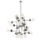 Z-Lite Calliope 20 Light Pendant, Polished Nickel & Clear 617-20PN - alternate 2